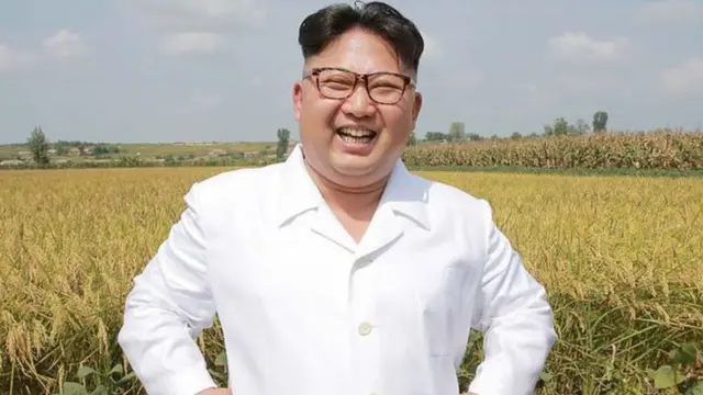 Foto del líder coreano Kim Jong-un