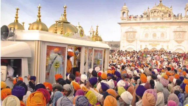 गुरू-ता-गद्दी सोहळ्यानिमित्त निघालेली जागृत यात्रा