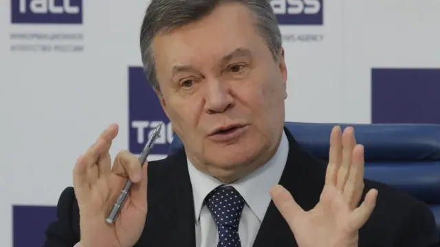 Виктор Янукович, бывший президент Украины