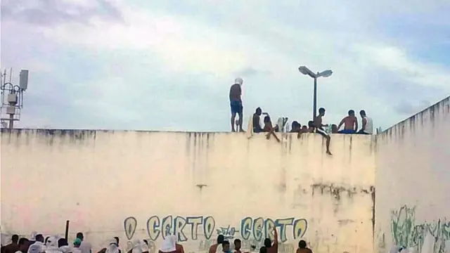 Penitenciáriaapostaganha 365Alcaçuz, no Rio Grande do Norte