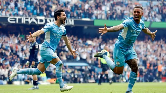 Man City score