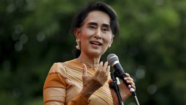 Hogaamiyaha Myanmar Aung San Suu Kyi