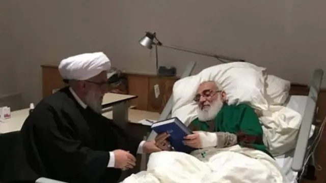 هاشمی شاهرودی در بیمارستان