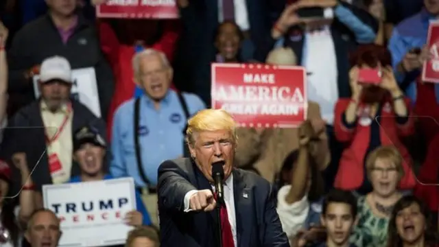 Выступление Дональда Трампа в Огайо
