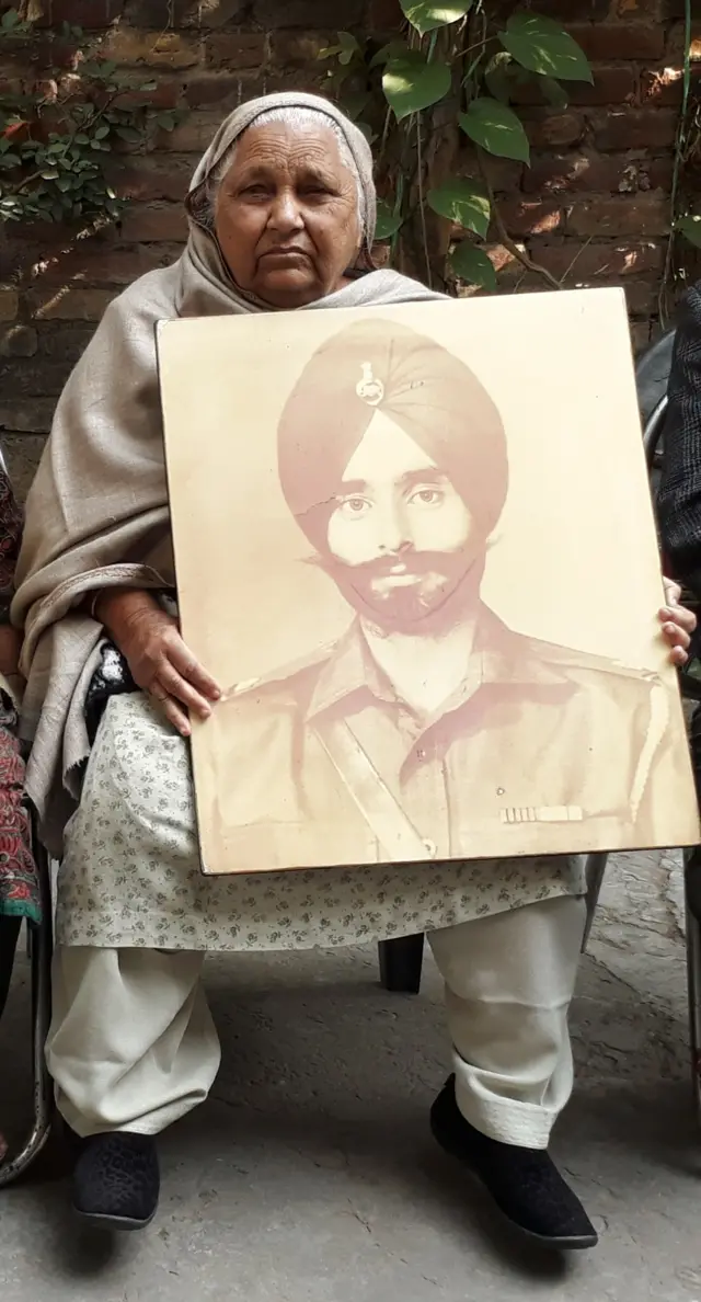 सूबेदार आसा सिंह की पत्नी