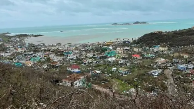 uništene kuće na ostrvu Union