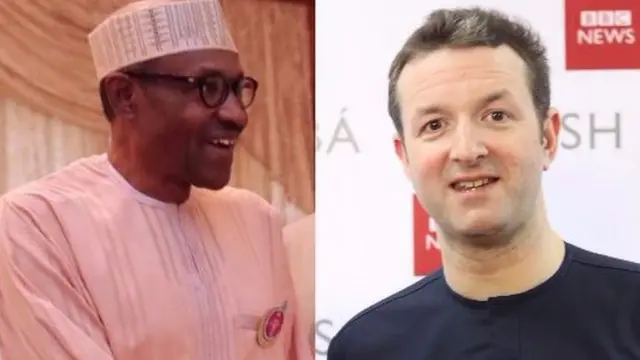Muhammadu Buhari na Jamie Angus