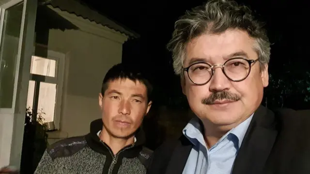 Бактыяр манаптын кечээ жакында эле Кыргызстанга кайтып келген урпагы