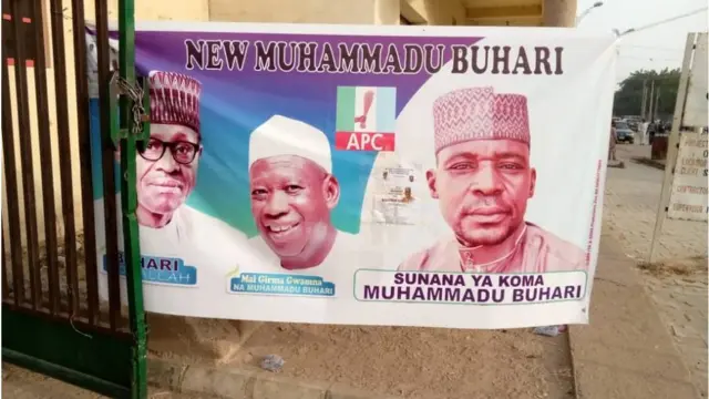 Aworan Buhari, Ganduje ati ọkunrin to yi orukọ rẹ pada