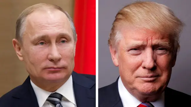 Rusya Devlet Başkanı Vladimir Putin ve ABD Başkanı Donald Trump