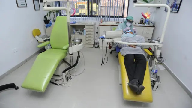 墨西哥城某牙科診所（25/6/2020）