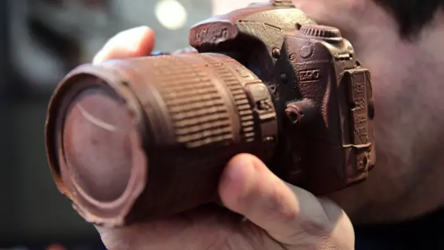 ช็อคโกแลตที่พิมพ์จากเครื่องพิมพ์ 3 มิติ