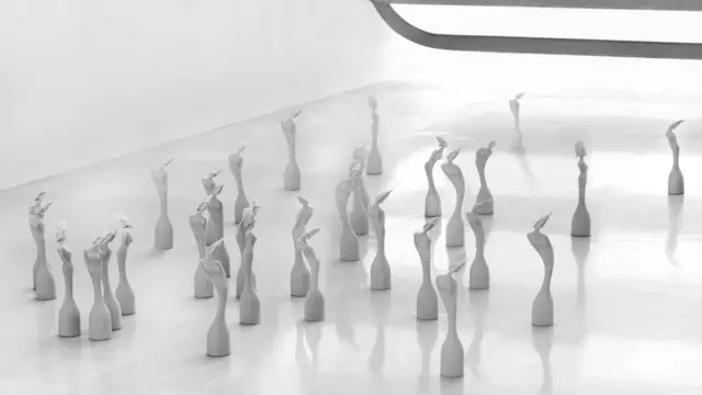 التماثيل التي صممتها زهاء حديد