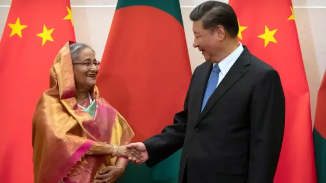 শেখ হাসিনা ও শি জিন পিং, বেইজিং, ০৫-০৭-২০১৯।