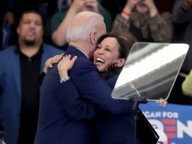 জো বাইডেন ও তার রানিং মেট কমালা হ্যারিস