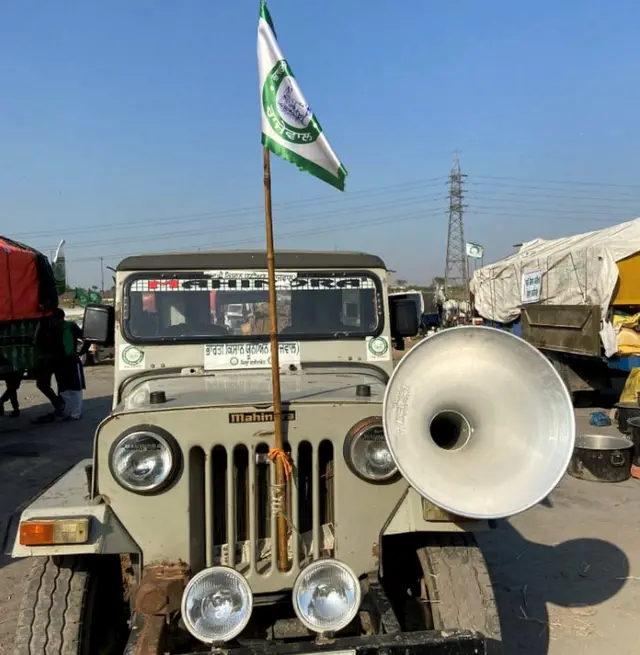 किसानों का प्रदर्शन