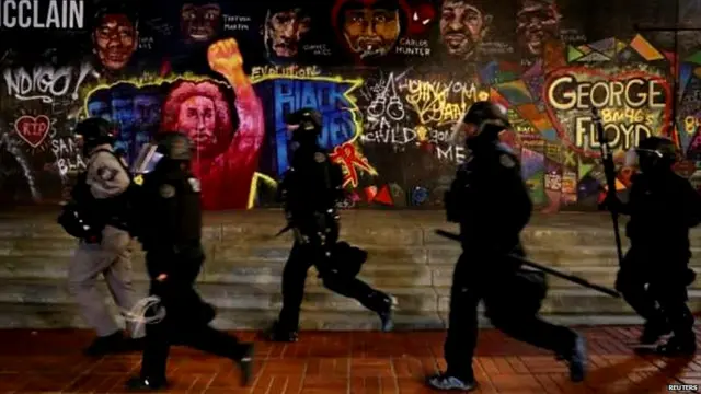 अमरीका में प्रदर्शन