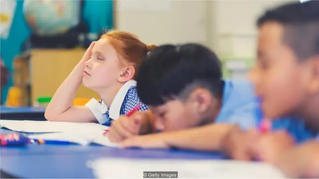 Crianças na escola