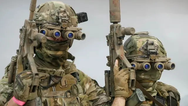 यूक्रेन की स्पेशल फोर्सेज़ के जवान