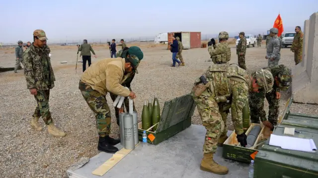 قوات عسكرية في أفغانستان