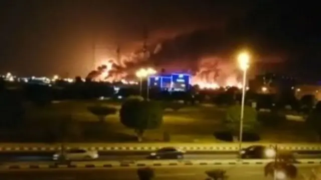 செளதி அரேபிய எண்ணெய் ஆலையில் தாக்குதல்