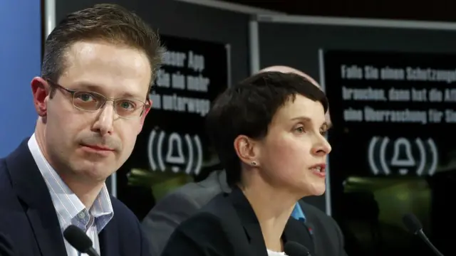 Marcus Pretzell e Frauke Petry