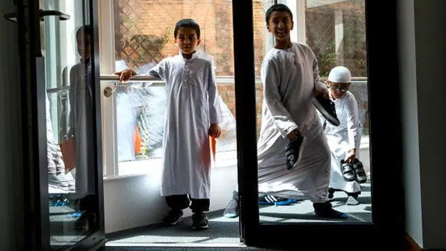 मदरसा के छात्र