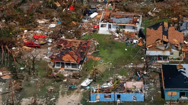 Huracán Dorian Bahamas