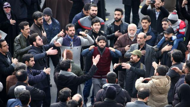 Протест в Тегеране