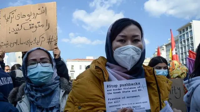 یونان کې افغان کډوال