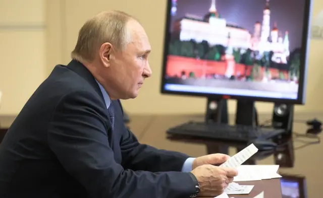 Путин на встрече с представителями СПЧ