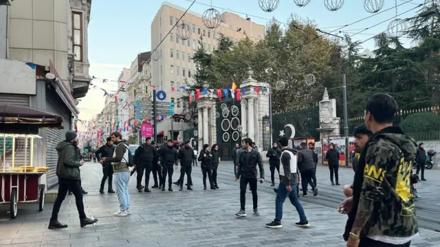 Оцепление на Истикляль