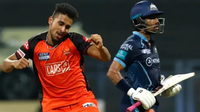 उमरान मलिक, SRHvGT, GTvsSRH, SunRisers Hyderabad, Gujarat Titans, Shashank Singh, Umran Malik, UmranMalik, Abhishek Sharma, Saha, Rashid Khan, Markram, Ferguson, Shami, IPL 2022, Indian Premier League