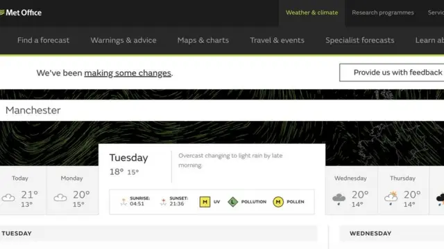 બ્રિટનનું હવામાન