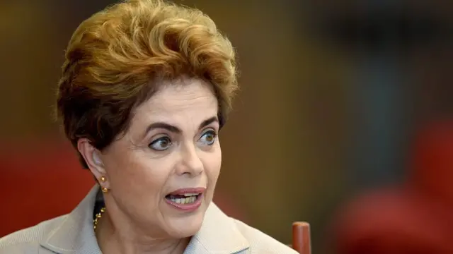 Dilma Rousseff, presidenta suspendida de Brasil