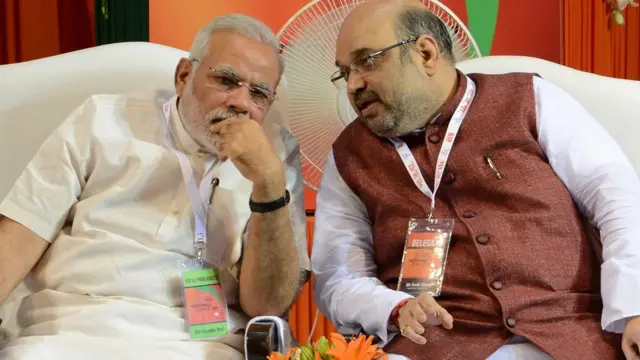 अमित शाह- नरेंद्र मोदी