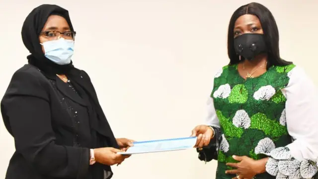 Abike Dabiri and di mama of oga Bello wey die for Northern Cyprus