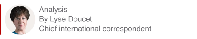 Analysis box by Lyse Doucet, chief international correspondent