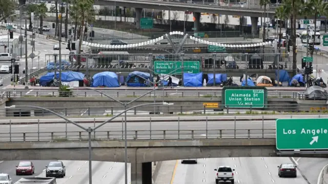 бездомные в США