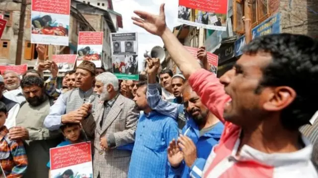 کشمیر، احتجاج