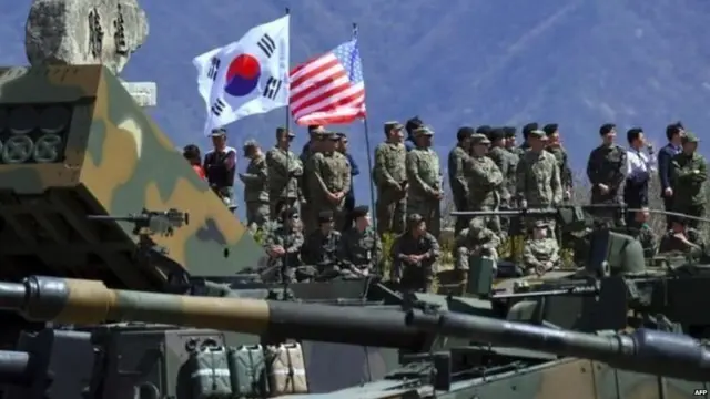 ਦੱਖਣੀ ਕੋਰੀਆਈ ਤੇ ਅਮਰੀਕੀ ਫੌਜ ਦੇ ਸਾਂਝੇ ਫੌਜੀ ਅਭਿਆਸ 'ਤੇ ਉੱਤਰੀ ਕੋਰੀਆ ਨੇ ਇਤਰਾਜ਼ ਪ੍ਰਗਟ ਕੀਤਾ