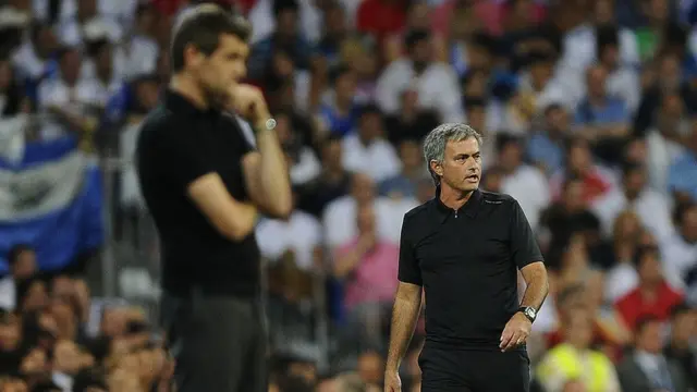 José Mourinho y Tito Vilanova.