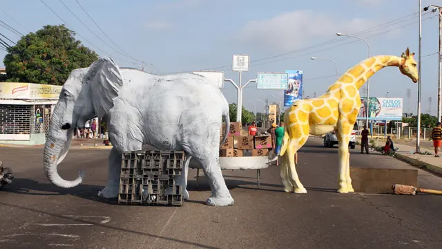 Barricada en Maracaibo