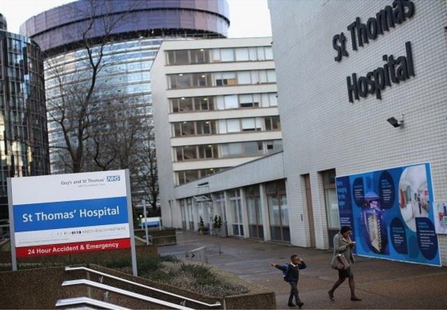 圣托马斯医院位于伦敦滑铁卢(Waterloo)