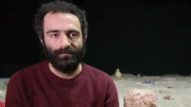 Amed Şehir Tiyatrosu'ndan Yavuz Akkuzu.