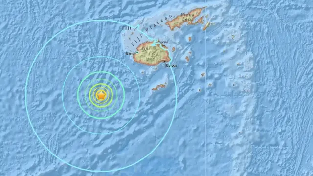 Terremoto en Fiji