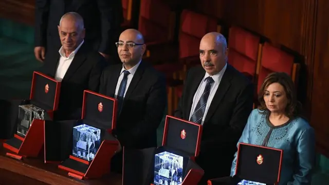 Los miembros del Cuarteto.