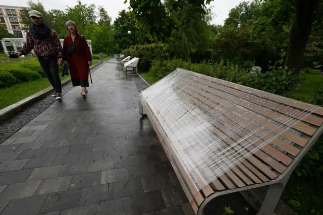 на улицах Москвы