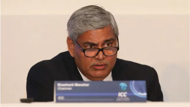 আইসিসি'র চেয়ারম্যান শশাঙ্ক মনোহর