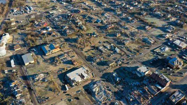 کینٹکی، امریکہ، طوفان